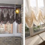 Austrian and French curtains