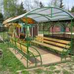 Gazebos made from profile pipes: photos of budget projects for your dacha