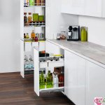 Bottle holder for the kitchen (cargo) 100 photos. Tips for choosing a bottle holder 