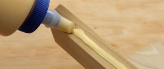 how to glue wood to wood