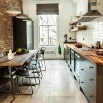 Kitchen design in loft style: 80 fresh ideas with photos