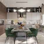 Designer kitchen decoration: 50 photos of the most fashionable options