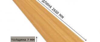 MDF panel length