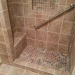 tile shower