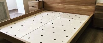 Plywood for bed