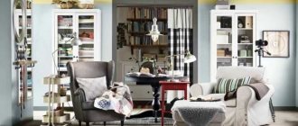 Living room IKEA interior 2022: TOP-200 ideas with photos