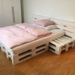 You can make beds of various configurations from pallets