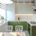 How to design a kitchen of 7 sq.m. (80 photos) 