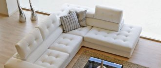 Как расположить угловые диваны в интерьере маленькой комнаты? Фото и подсказки