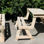 How to make a transforming bench with your own hands: drawings, photos, videos