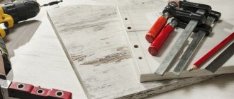 How to make a shelf and what tools you will need