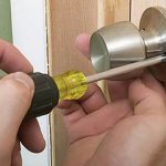 How to remove a door handle