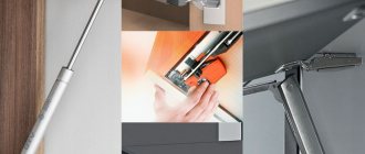 How to install a door closer on a kitchen cabinet