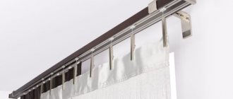 How to hang a curtain on the wall: useful tips