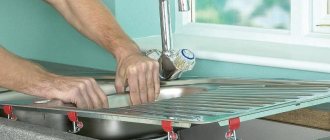 How to embed a sink into a countertop