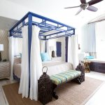 four poster bed