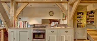 kitchen bleached oak in the interior color combination