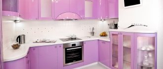 Acrylic kitchen: pros and cons, 100 photo examples and original design ideas