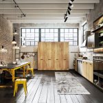 Loft style kitchen