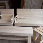 Мебель для бани из дерева