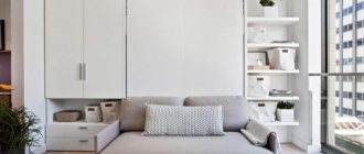 Transformable furniture for a small apartment (50 photos)