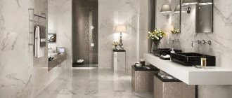 Marble tiles