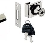 overhead lock, overhead handles, pusher magnet for glass doors