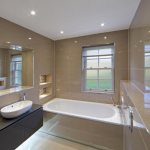 Ceiling decoration - Modern bathroom design