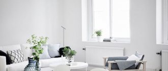 Shades of white interior