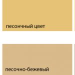 Sand color has a wide variety of different shades