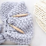 chunky knit blanket