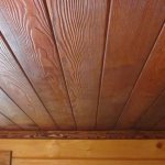 ceilings in a wooden house