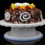 swivel cake stand