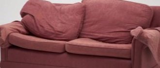 The sofa is sagging: what to do, how to repair it, why the springs and foam sag, how to remove the hole, how to strengthen and strengthen it, how to choose furniture?