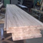 Production of furniture panels