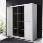 Varieties of black and white wardrobes