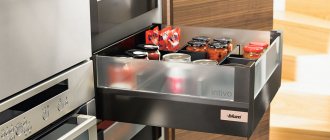 Blum drawer system photo