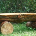 Log bench