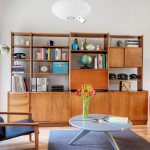 Soviet furniture in a modern interior