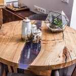 wood table