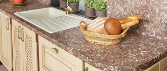 kitchen countertop