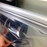 Heat-saving self-adhesive film