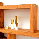 Types of wooden shelves