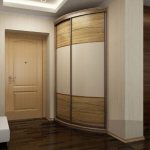 built-in wardrobe in the hallway